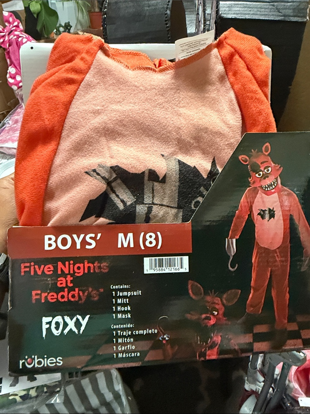 Rubie's Five Nights at Freddy's Foxy Kids Costume - Orange & Pink